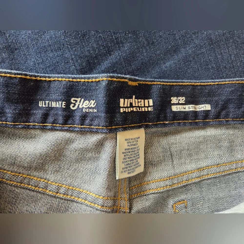 Urban Pipeline Men's Blue Jeans - NWT! - Picture 7 of 8